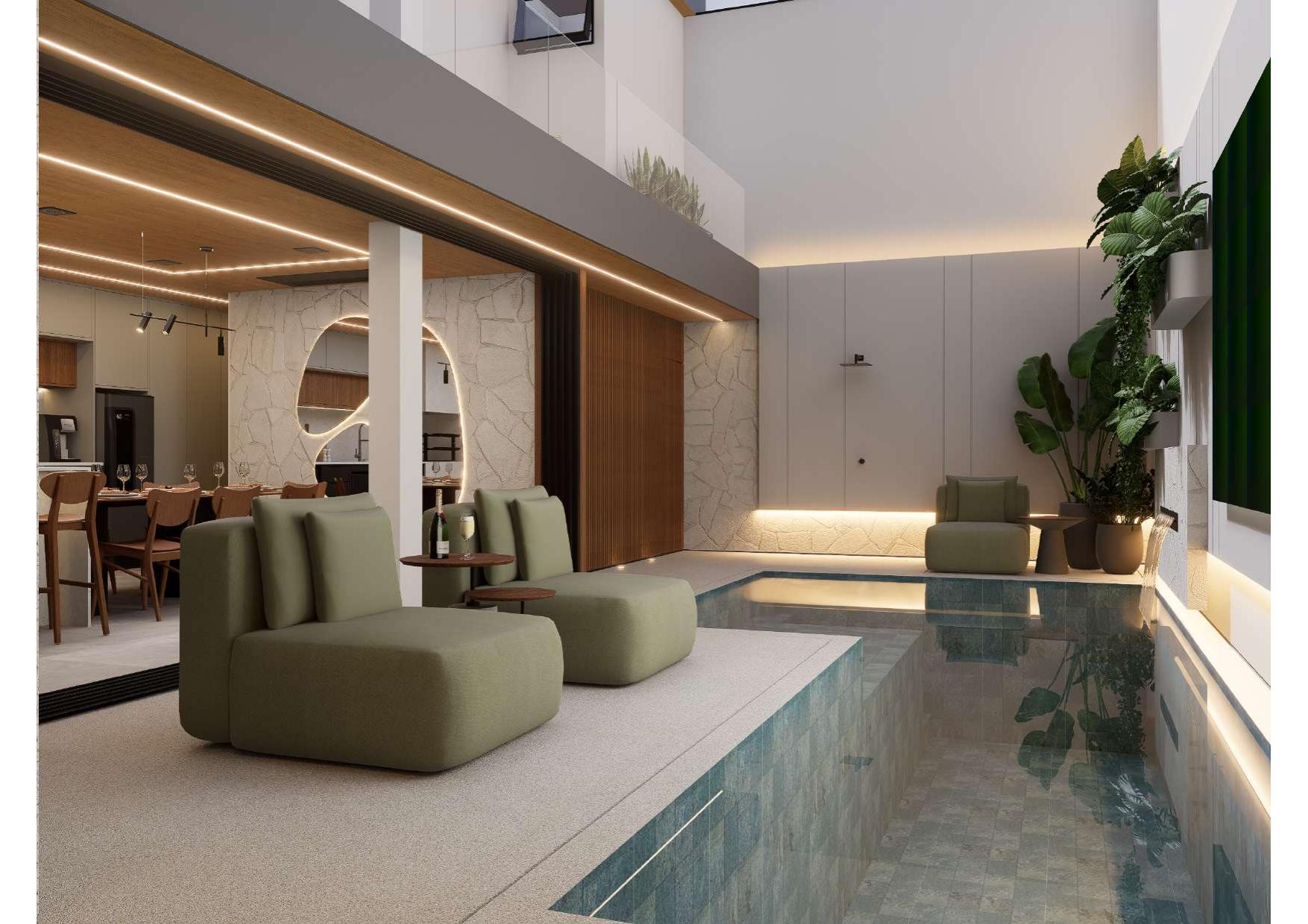 Residência Alex & Shirlei — Piscina e área externa